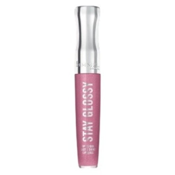 Rimmel London 030 Cake for Breakfast Stay Glossy Lip Gloss Pink Discontinued NEW - Picture 1 of 3